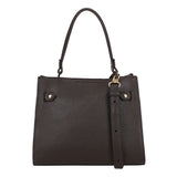 Paris Hand bag S Dark Brown