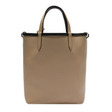 Anna Vertical Shopping Bag Noir Krema
