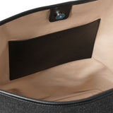 Lux Wool Tote Dark Grey Melange