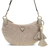 Katie CNVRTBLE Shoulder bag Faux fur Off white