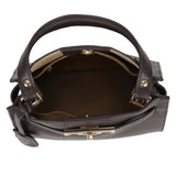Paris Hand bag S Dark Brown