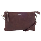 Base Shoulder Bag Clutch RFID Dark Brown