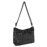 Sequin Shoulder Black