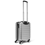 Silver 20” Suitcase Silver
