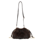 Foxtail Party bag Dark Brown