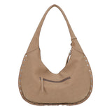 Studs Shoulder bag Taupe