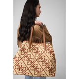 Kirsten Large 2-in-1 Tote Natural/Caramel