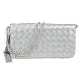 Braid Envelope bag Silver