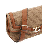 Dea Flap Shoulder bag Latte Logo