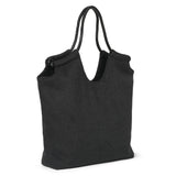 Day Woolen Tote Dark Grey Melange