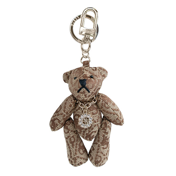 Teddy Keyring Latte Logo