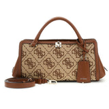 Audrey Logo SML GFRND Satchel Latte Logo