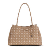 Carrie Logo Girlfriend Carryall Biscotti Logo