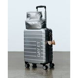 Silver 20” Suitcase Silver