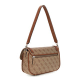 Dea Flap Shoulder bag Latte Logo