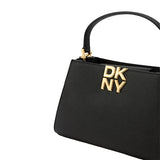 Foster Small Satchel Black/Gold
