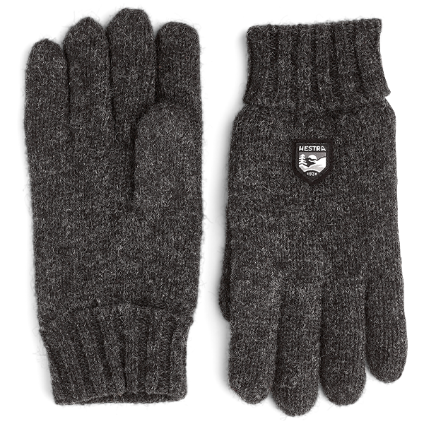 Basic Wool Glove Charcoal