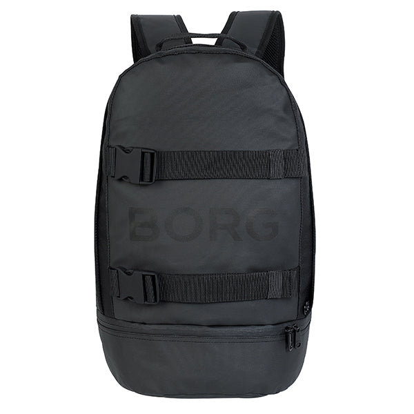 Borg Duffle Backpack Black