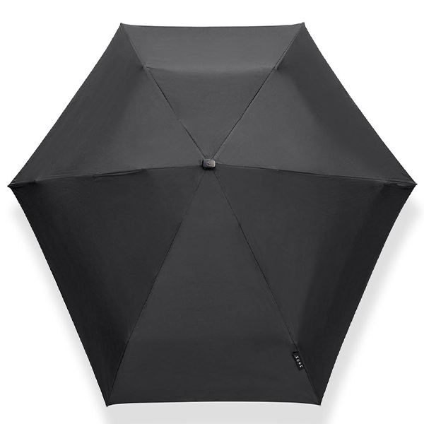 Micro Foldable Storm Umbrella Pure Black