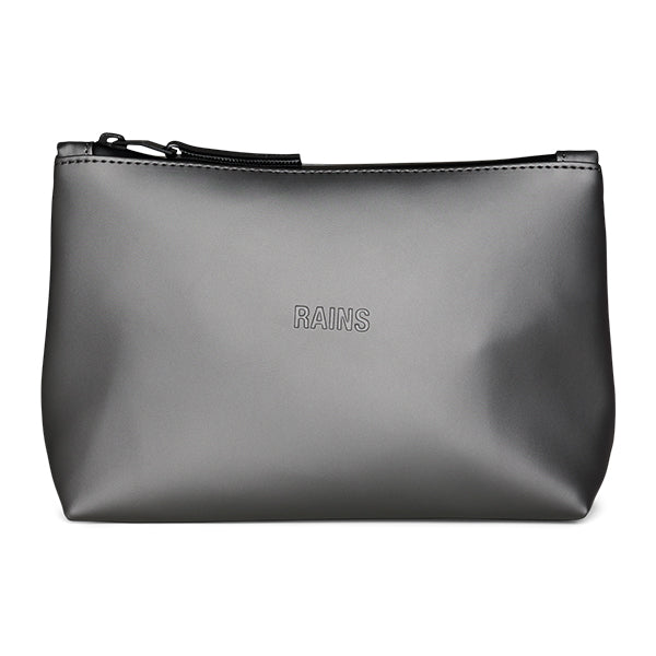 Cosmetic Bag Metallic Grey