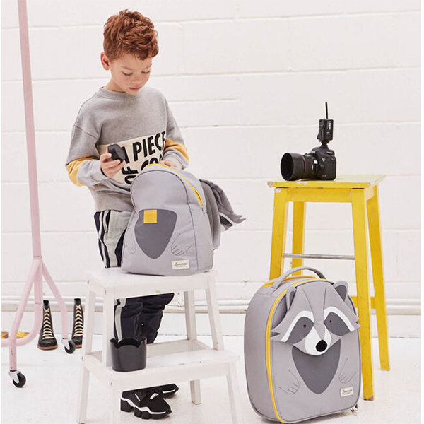 Happy Sammies ECO Racoon Remy Backpack S