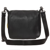 Mellow Leather Shoulder Bag Nero