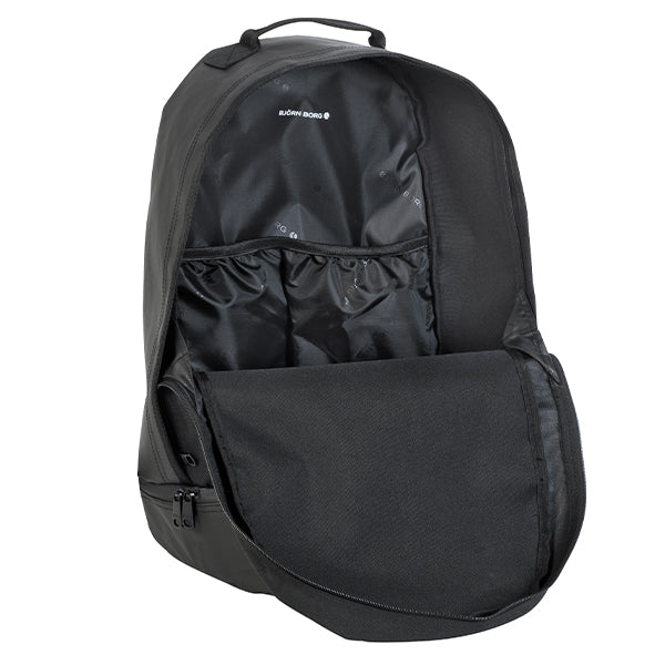 Borg Duffle Backpack Black